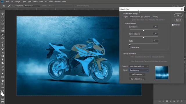 Quick Match Color Awesome Trick - Adobe Photoshop смотреть онлайн