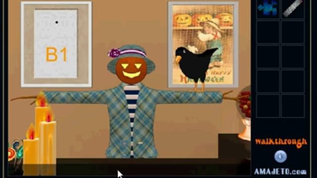 Halloween Jigsaw Escape walkthrough-amajeto смотреть онлайн