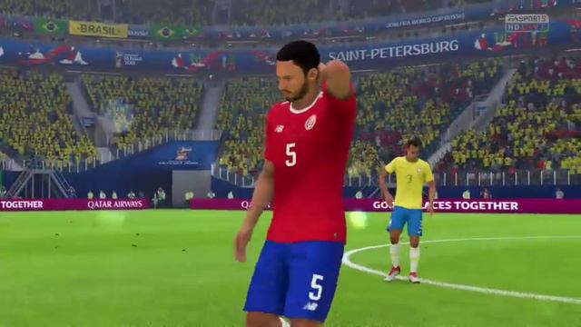 FIFA WORLD CUP: RUSSIA 2018. Game 2 / BRAZIL vs COSTA RICA смотреть онлайн