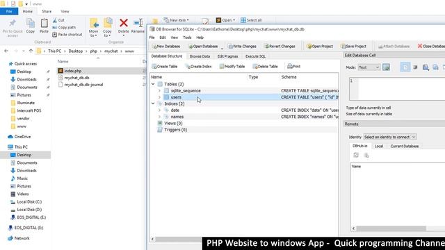 convert a PHP/Javascript website to a windows application using phpdesktop, SQlite and Innosetup смотреть онлайн