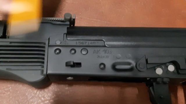 Видеотчёт изделие АК103 за номером 487 смотреть онлайн