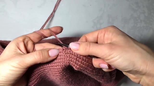 Мастер-класс капор (капюшон) спицами из пряжи Lana gatto super soft. Универсальный размер. смотреть онлайн