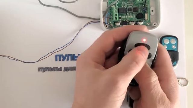 Обзор радиоприёмника Doorhan DHRE-1. Удаленная запись пультов, копирование. смотреть онлайн