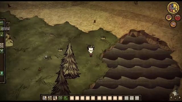 Играем Don't Starve Together, ведем светские беседы. смотреть онлайн