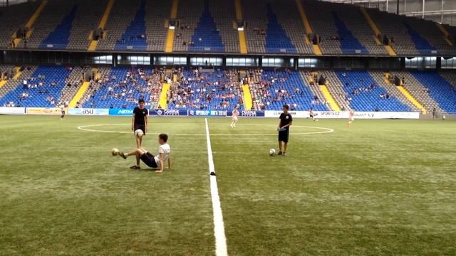 Выступление на матче "ФК Астана" - "ФК Жетысу" на Астана Арене смотреть онлайн