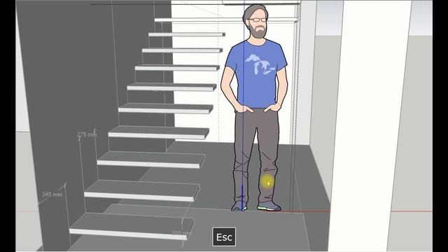Проект. Лесенка в двухуровневую квартиру. смотреть онлайн