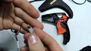 Как починить клеевой пистолет (Термоэлемент) Ремонт клеевого пистолета после КЗ