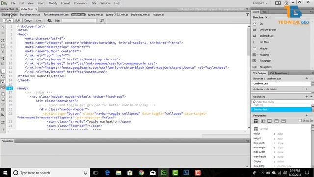 Wordpress Theme Development Tutorial From Scratch - Make Banner Section Using Bootstrap смотреть онлайн