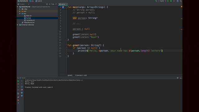 3. Null Safety - Java & Kotlin tutorial смотреть онлайн