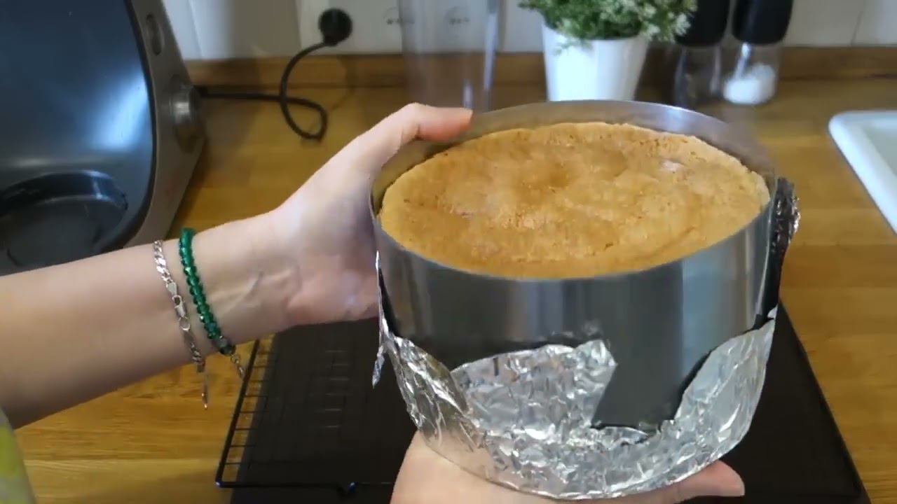 Торт персиковый ПЕРСИКОВОЕ ОБЛАКО I Подробный Мастер Класс смотреть онлайн