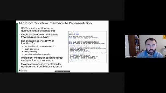 MLIR Open Meeting 2021-05-27: A MLIR Dialect for Quantum Assembly Languages смотреть онлайн