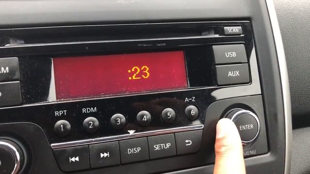 HOW TO SET CLOCK - NISSAN VERSA - HOW TO смотреть онлайн