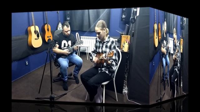 Король и Шут - лесник (cover) - уроки гитары / уроки укулеле смотреть онлайн