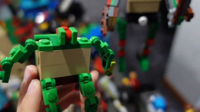 LEGO Minecraft Meets Teenage Mutant Ninja Turtles MOC смотреть онлайн