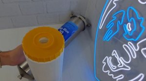 Фильтр для смягчения воды и удаления накипи. Умягчающий стальной фильтр НАША СТАЛЬ Big blue 20