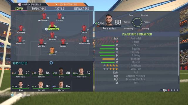 FIFA 22 Squad Battle Controller And Stamina Bug