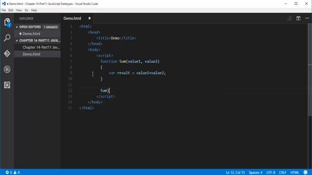 JavaScript for beginners - Chapter 14 - Data types Part 11 - Undefined смотреть онлайн