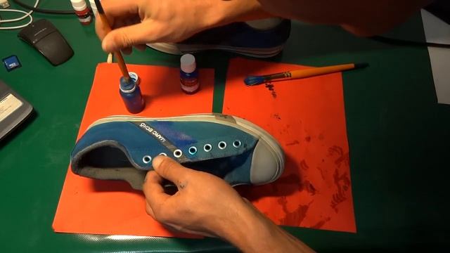 Кеды краска Синий Цвет 1 1 смотреть онлайн