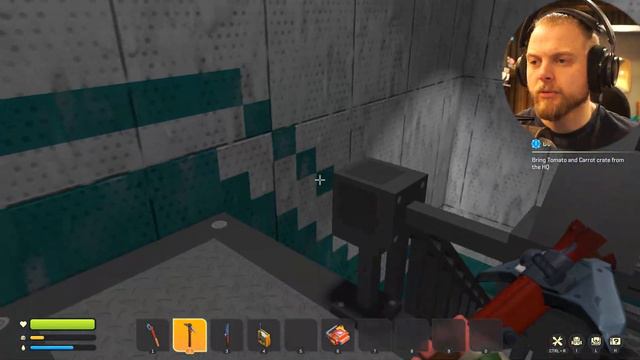 BEARS IN SCRAP MECHANICS?! - Crashlander Ep 2