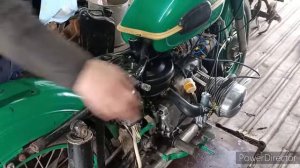 Собрал мотоцикл Урал поставил  Пз 30 карбюраторы с ускорительным насосом.