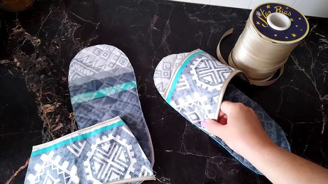 Как сшить комнатные тапочки своими руками/МК смотреть онлайн