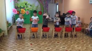 Танец " Стирка" средняя группа