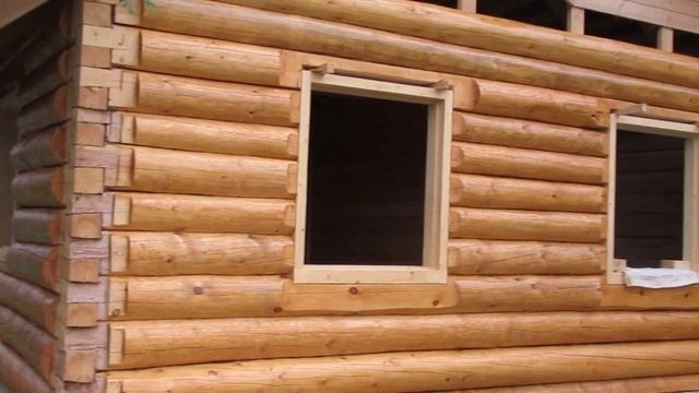 Ретушируем сруб от потомственных рубщиков)