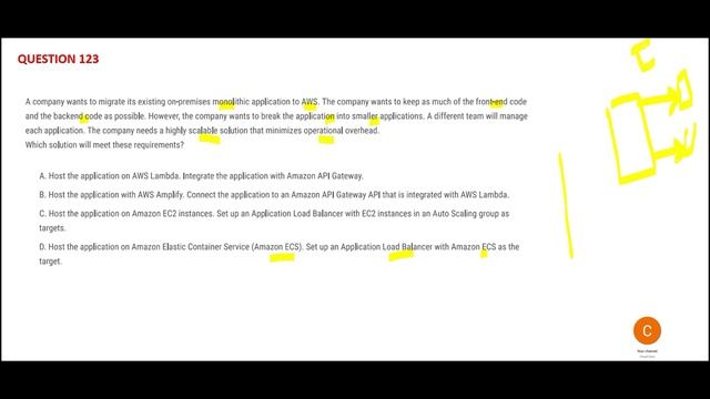 AWS SAA C03 - PART 36 смотреть онлайн