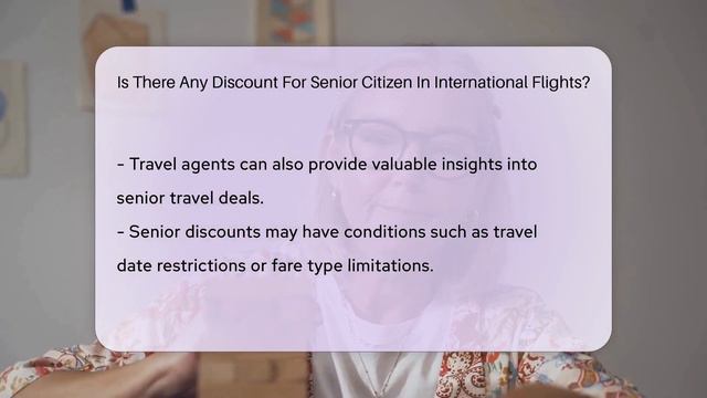 Is There Any Discount For Senior Citizen In International Flights? - CountyOffice.org смотреть онлайн