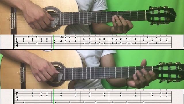 Dance of the Sugar Plum Fairy (The Nutcracker Excerpt) - Two Guitars Tutorial смотреть онлайн