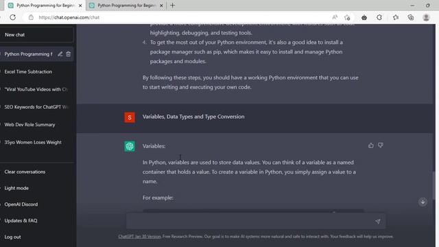 ChatGPT: Learn Python in 2023 with ChatGPT: Uncover the Secret and Master Programming in No Time! смотреть онлайн