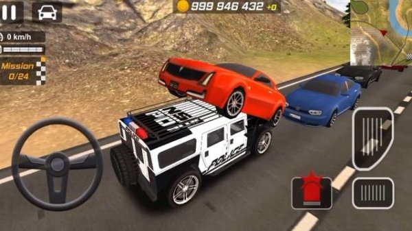 4x4 Hummer Offroad Chase Cop Driver - Police Car Driving Simulator - Android Gadi Games 82