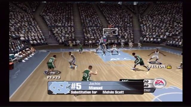 NCAA March Madness 2005 PS2 | Manhattan vs North Carolina | Dynasty Mode смотреть онлайн