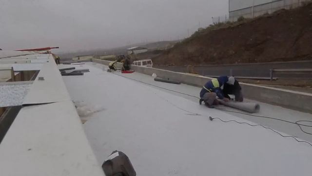 Покривна хидроизолация с Pvc мембрана