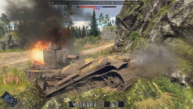 War Thunder_Как обезвредить противника не стреляя по нему смотреть онлайн