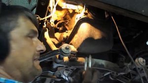 Шеви Нива= удаление пыльника стартера