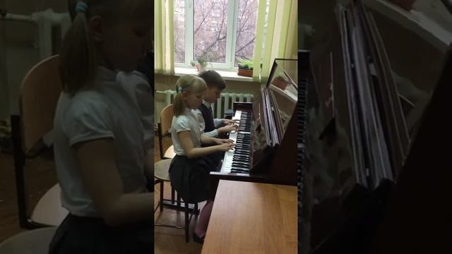 548 Фортепианный ансамбль Цехмистер Анна и Овсянников Константин г Самара Колыбельная смотреть онлайн