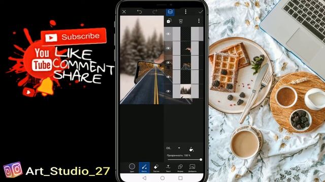 PhotoshopTutorial/ PicsArt Editing Tutorial/ Уроки фотошопа в Программе PicsArt смотреть онлайн