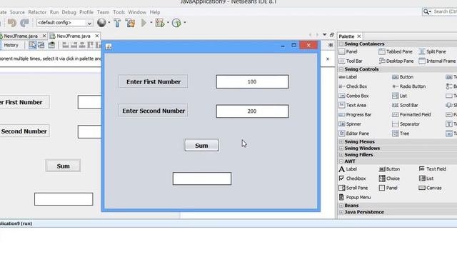 Java: Introduction to A Simple Java Swing Program смотреть онлайн