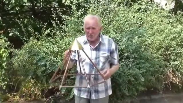 Семигранная каркасная пирамида с пирамидионом. смотреть онлайн