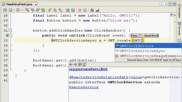 Creating a Maven based Java Enterprise Application with GWT