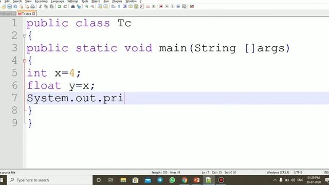 Lecture 7 | Type conversion in java смотреть онлайн
