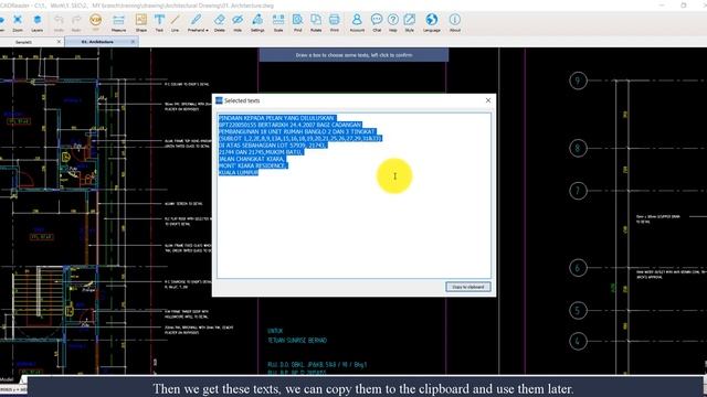 Extract texts from the AutoCAD(.dwg/.dxf) смотреть онлайн