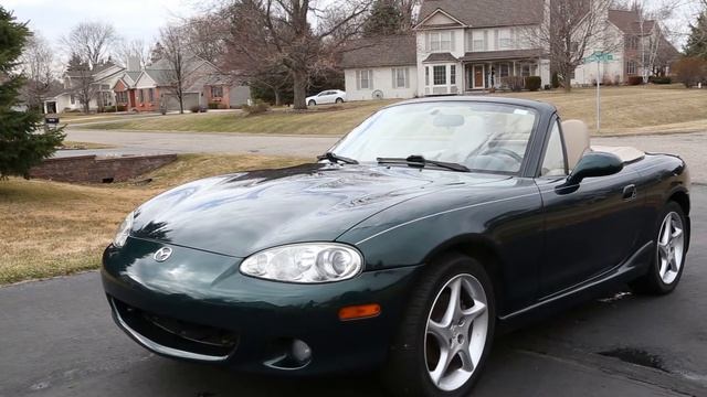 2003 Mazda Miata - British Racing Green Walkthrough смотреть онлайн