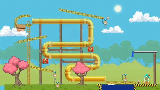 Contraption Maker - Inverted Water Slide - By Bernatp