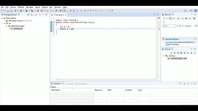 JAVA TYPE CASTING || java data type casting || type casting|| java - 6 смотреть онлайн