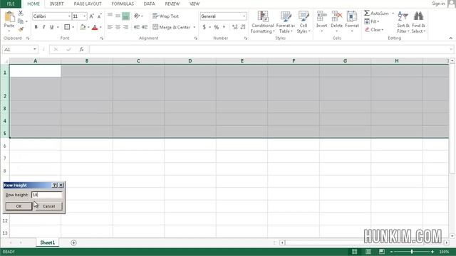 Excel 2013 Tutorial - Basic Formatting Part 1 смотреть онлайн