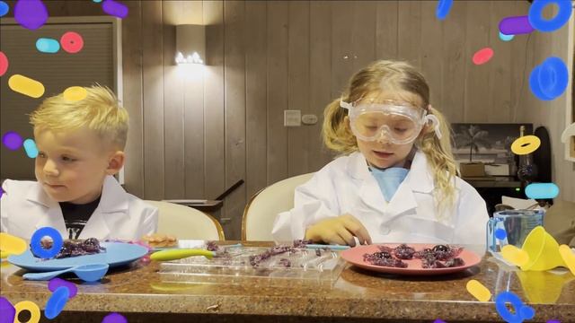 Science Kids easy learning science experiment! Making fun gummy worms at home. Funny candy eating! смотреть онлайн