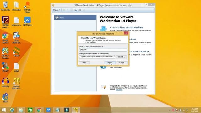 Gns3 VM inside VM Player 14 Python for Network engineers Lab set up series-Part 2 смотреть онлайн