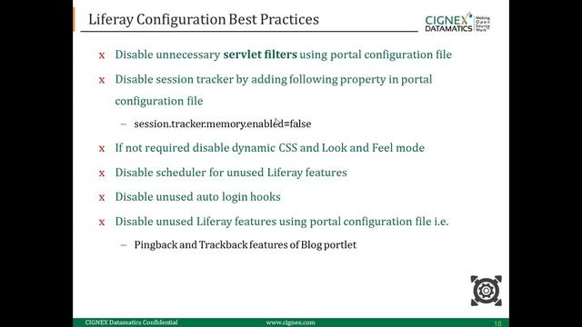 Maximize Liferay Portal Performance a CIGNEX Datamatics Webinar for Germany 12th June смотреть онлайн
